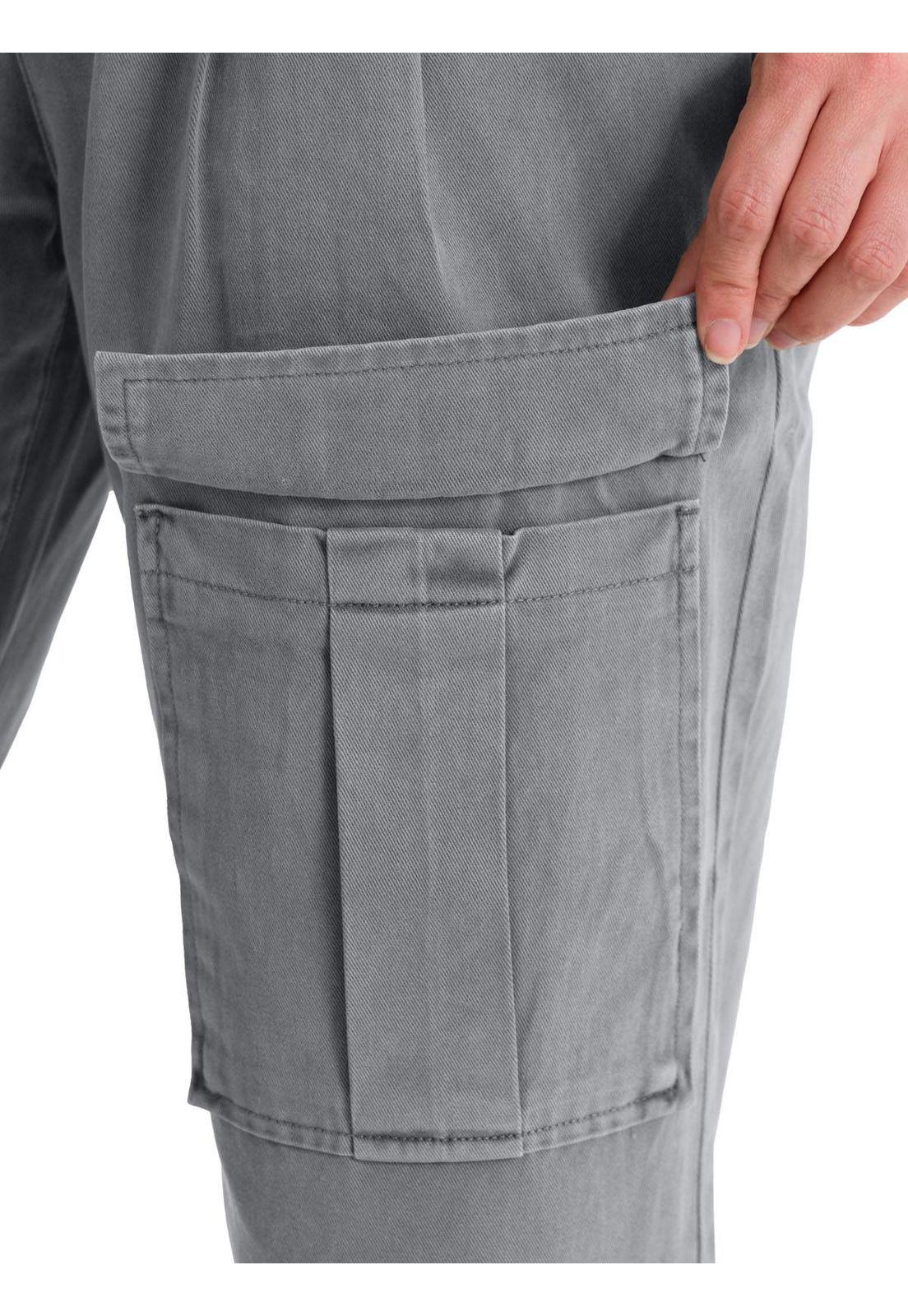 Pantalón Algodón Orgánico Mujer Mavecure Gris-5