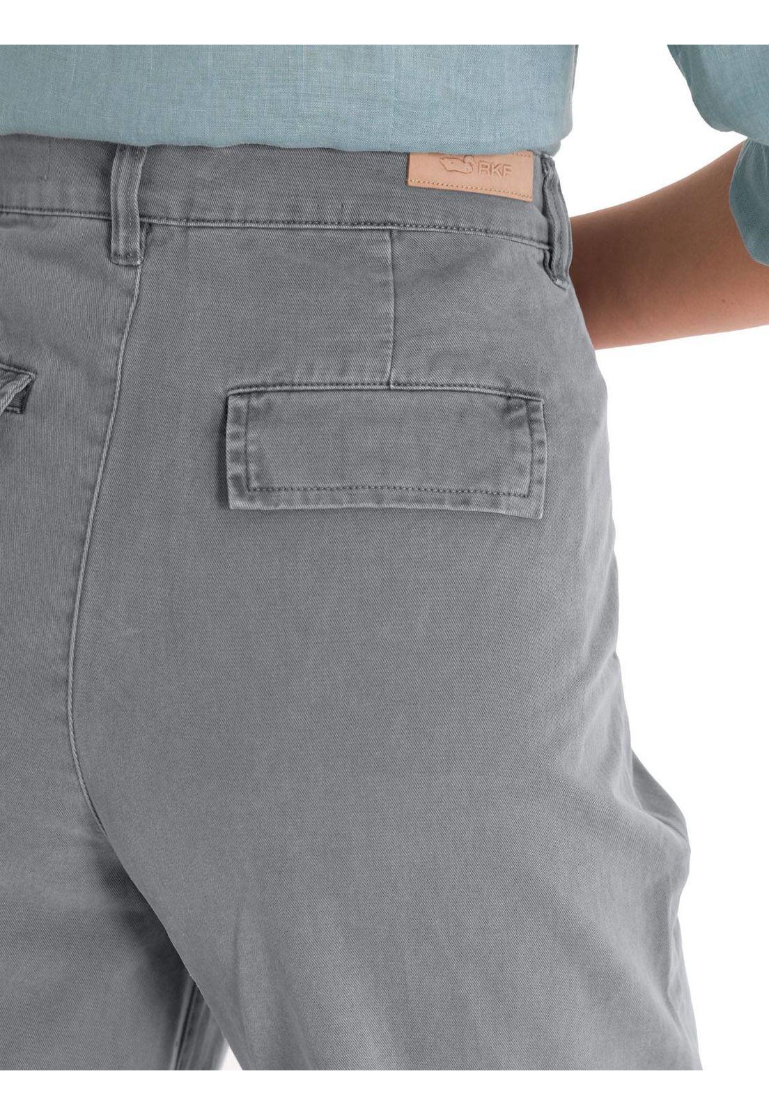 Pantalón Algodón Orgánico Mujer Mavecure Gris-6