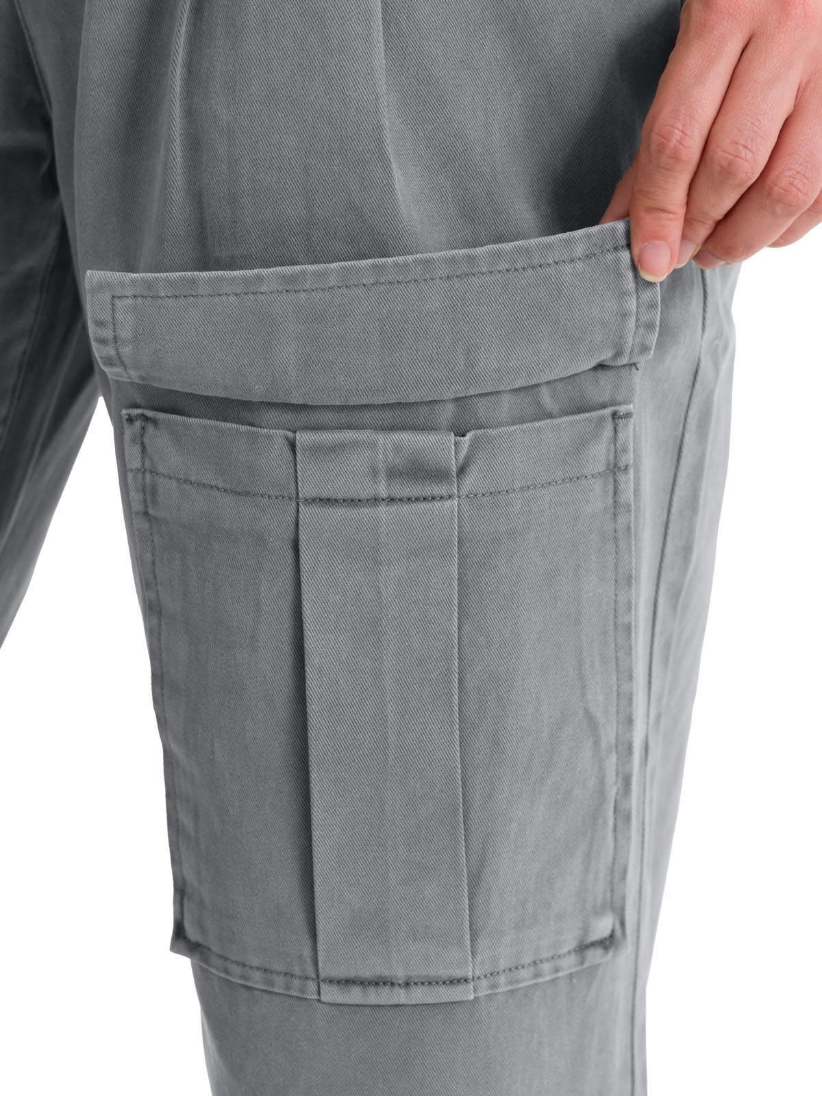 Pantalón Algodón Orgánico Mujer Mavecure Gris-5