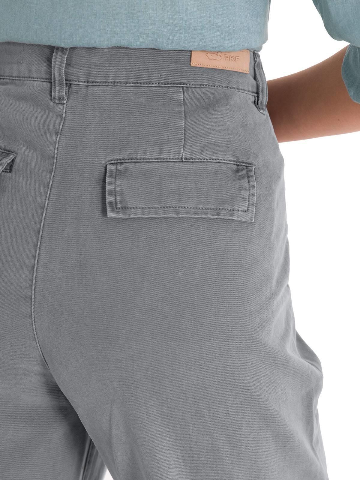Pantalón Algodón Orgánico Mujer Mavecure Gris-6