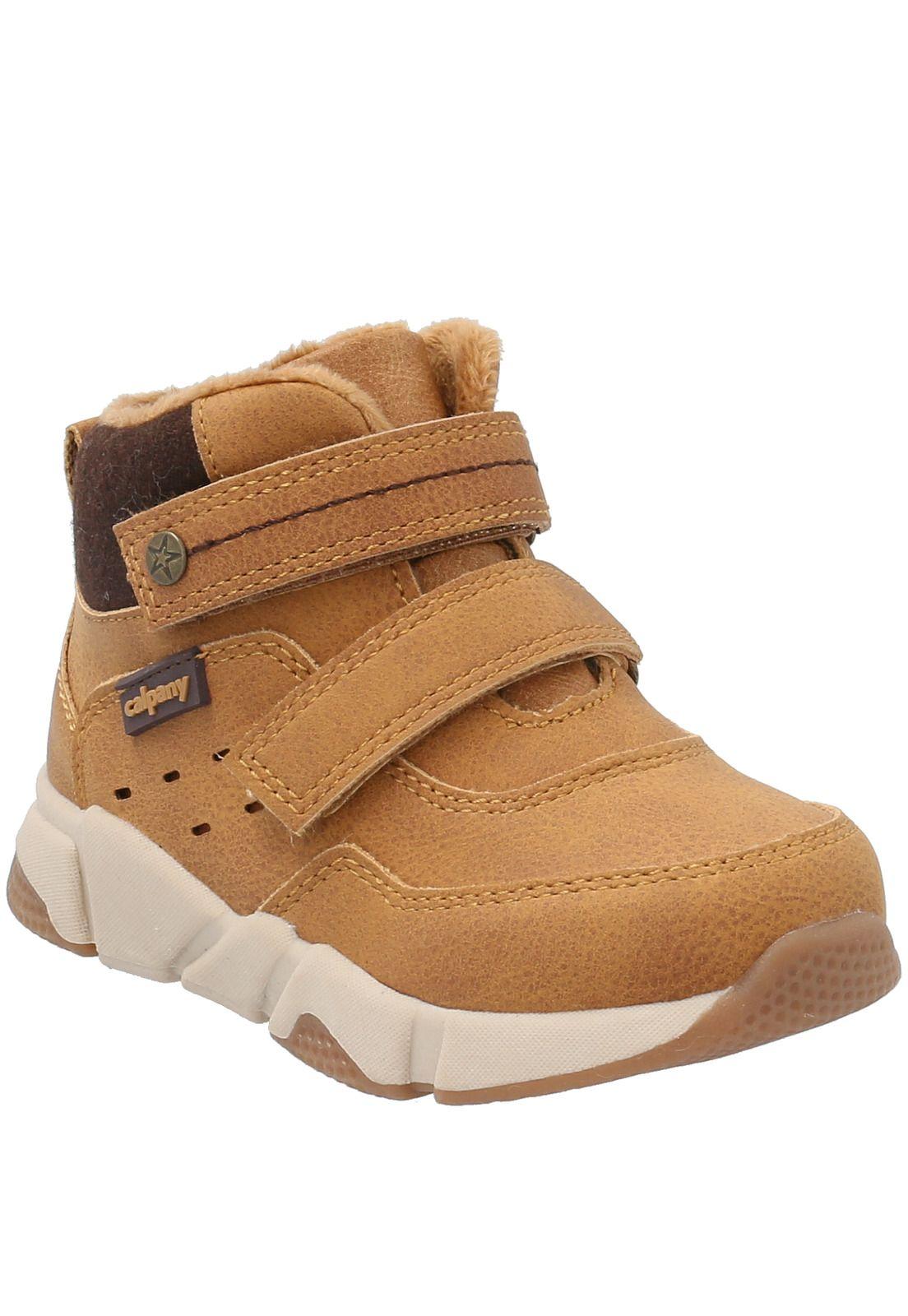 Zapato Niño Delta Camel-0