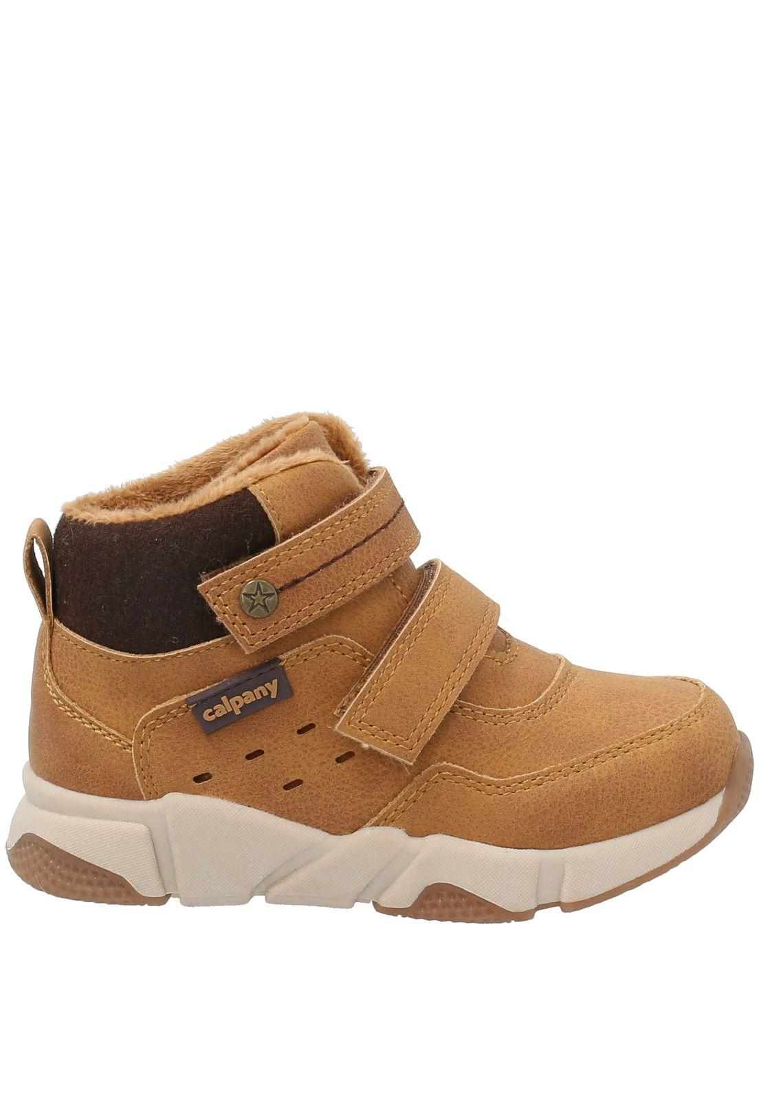 Zapato Niño Delta Camel-1