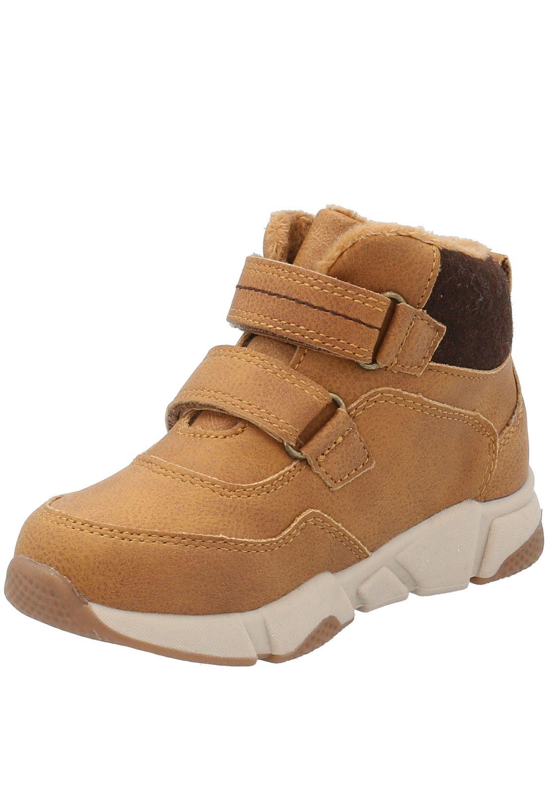 Zapato Niño Delta Camel-3