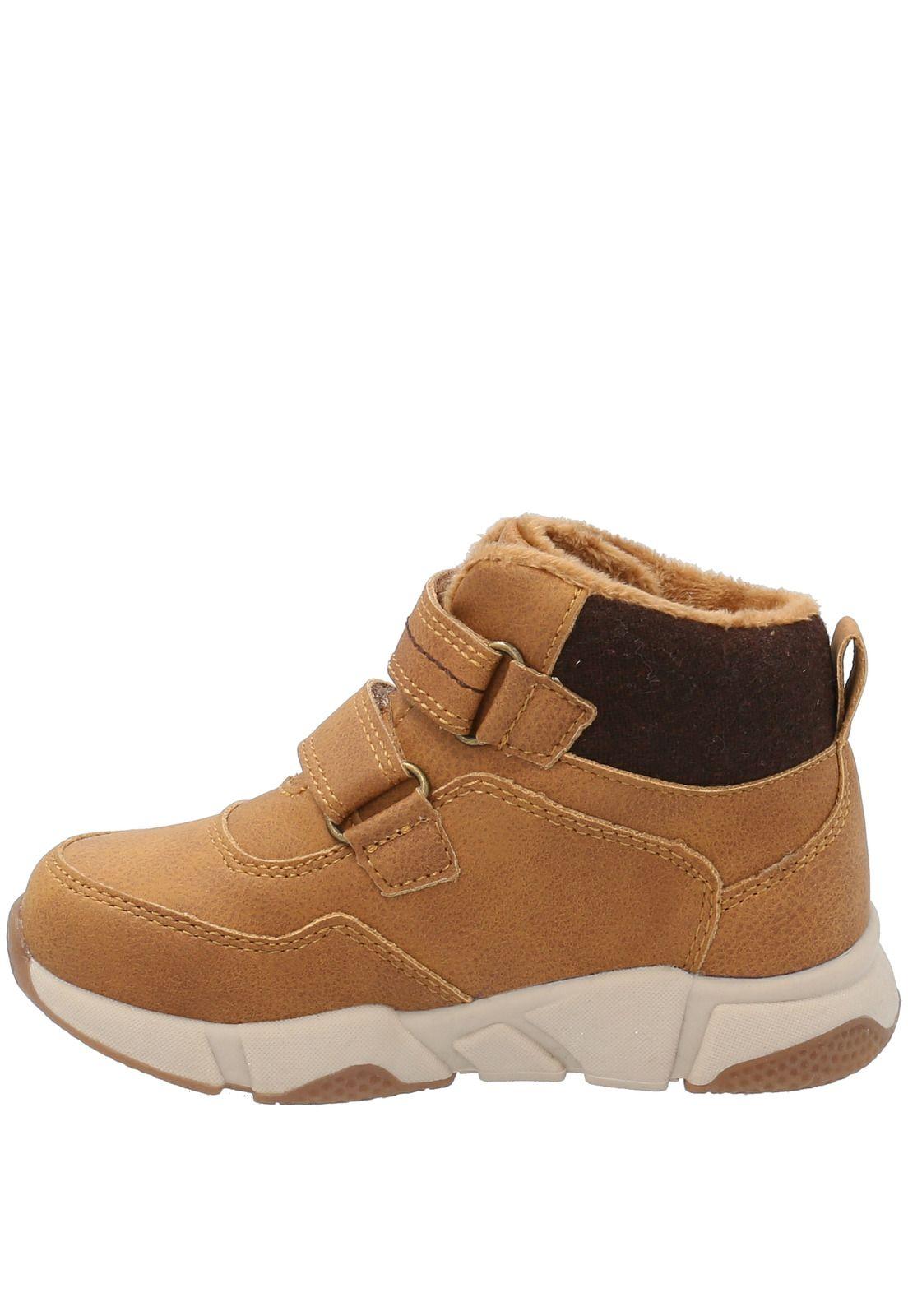 Zapato Niño Delta Camel-4
