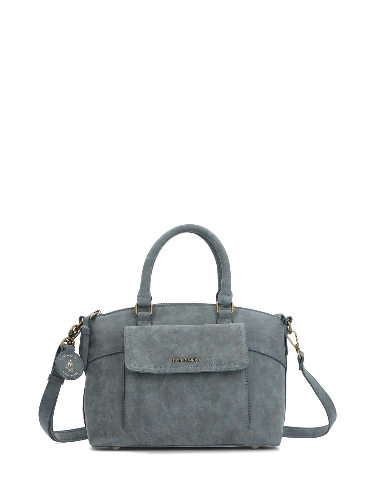 Cartera Ecocuero Mujer Durham Bag Azul-1