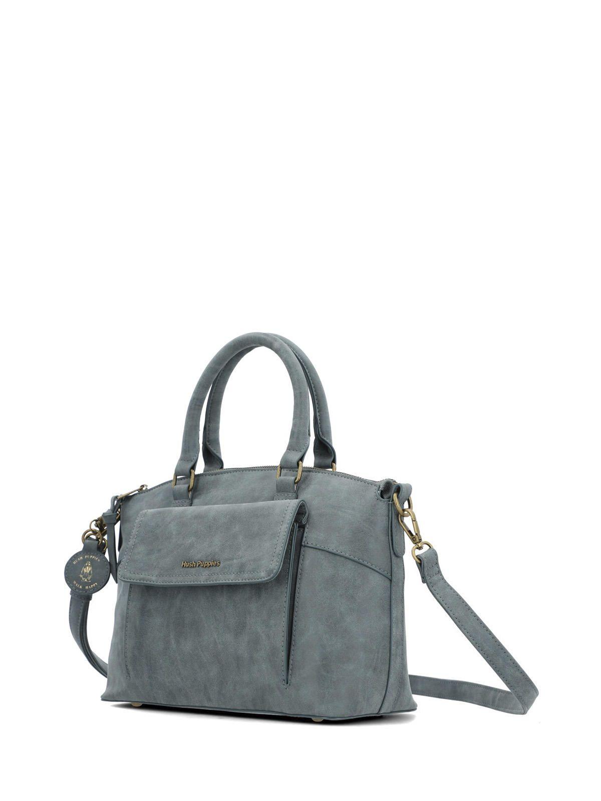 Cartera Ecocuero Mujer Durham Bag Azul-2