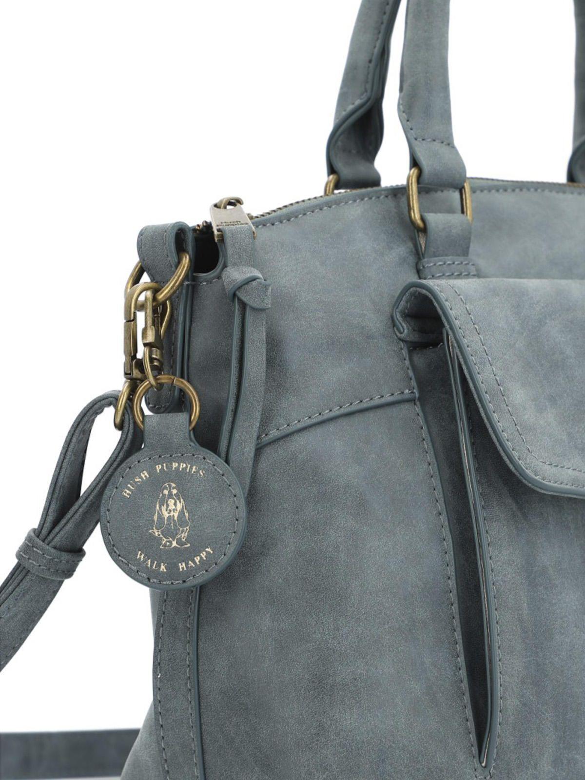 Cartera Ecocuero Mujer Durham Bag Azul-4