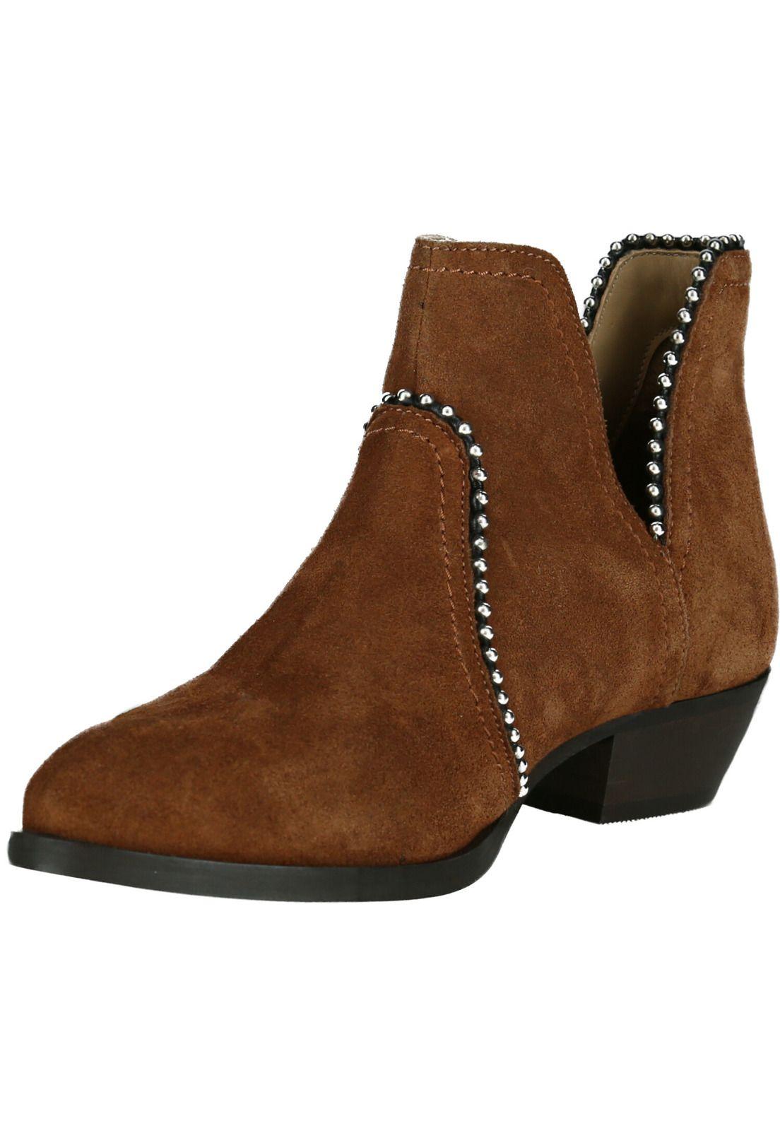 Botin Mujer Cuero Magma Verde-1