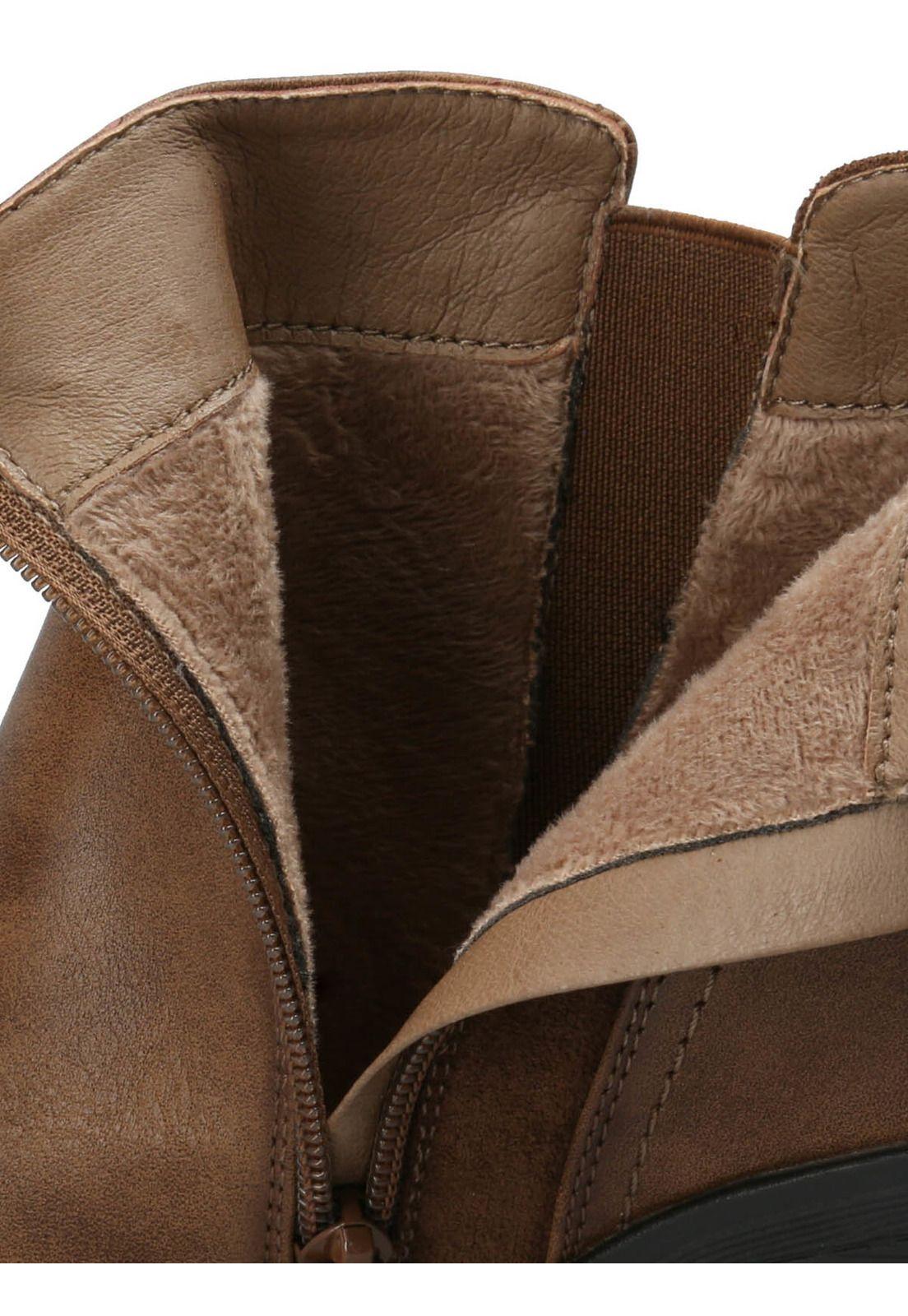 Botín Cesena Mujer Café-8