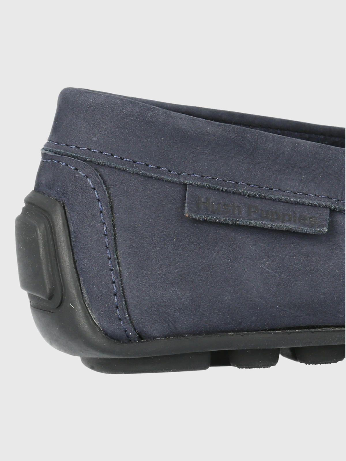 Mocasín Cuero Azul Oscuro Hombre Blumenau -6