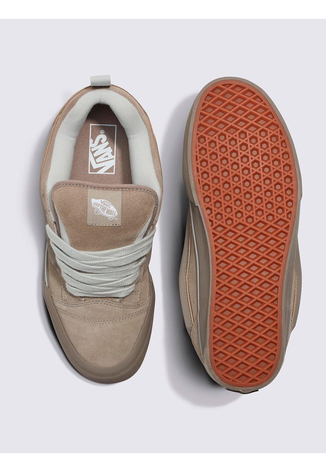 Zapatilla Urbana Hombre Knu Skool Gris-3