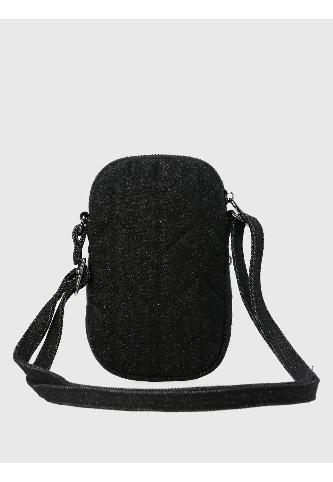 Cartera Textil Mujer Jesse Cross Negro-2