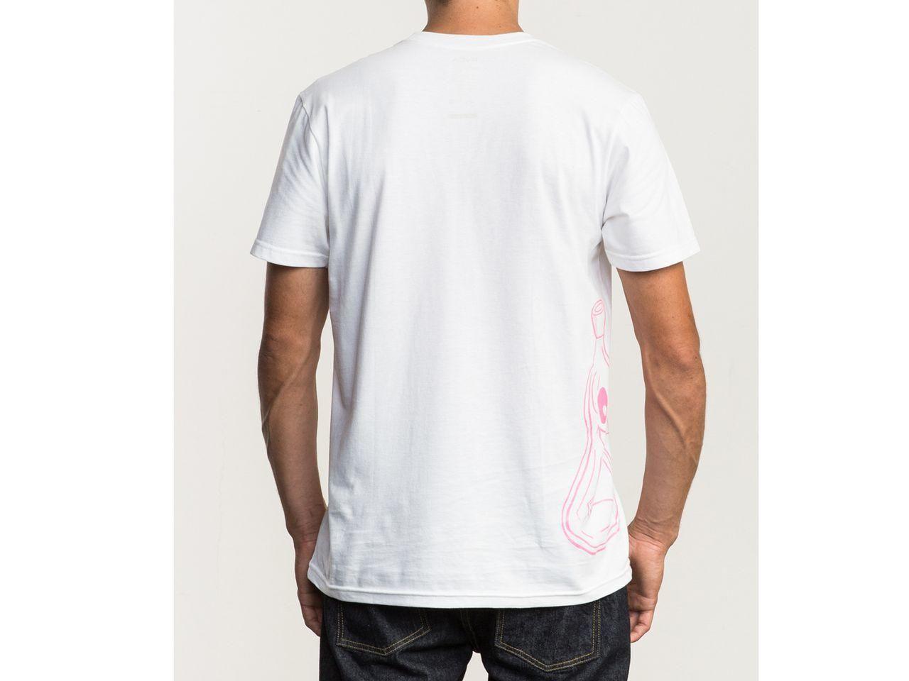 Polera Manga Corta Mind Bottling Ss White-3