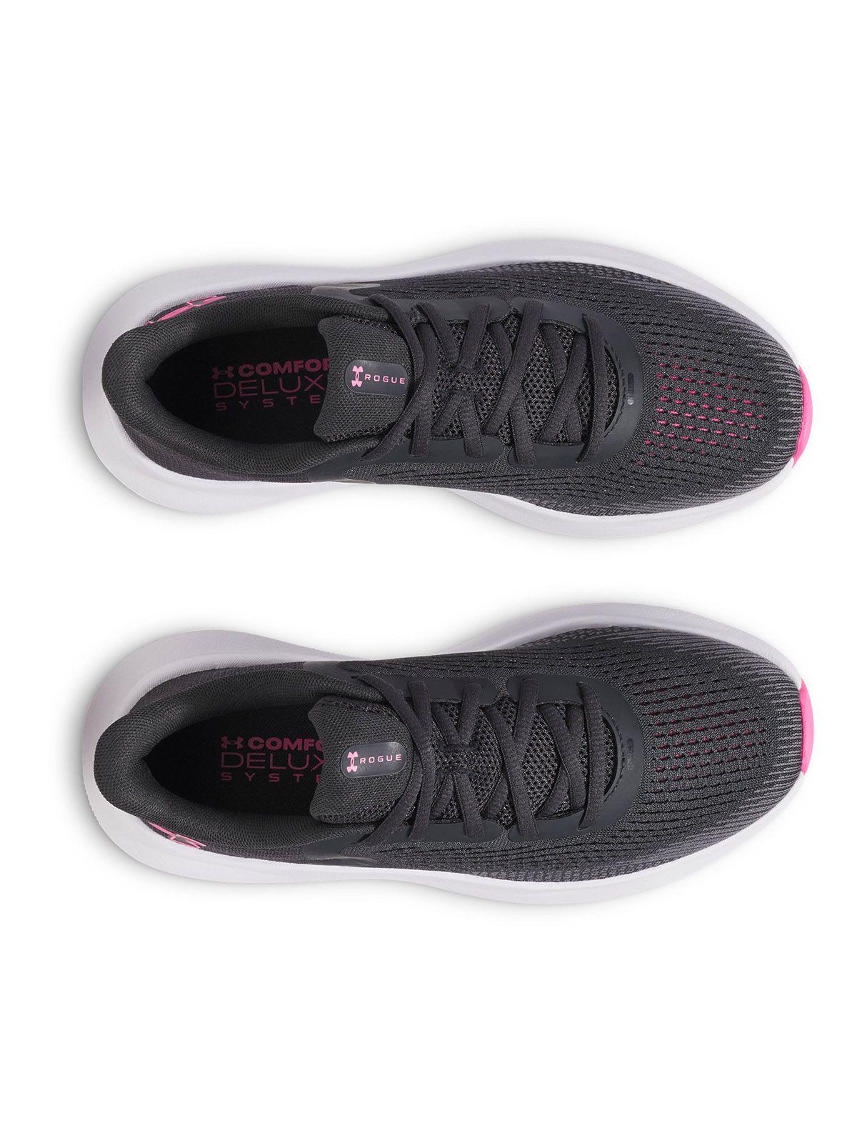 Zapatillas run Rogue 5 para mujer gris-3
