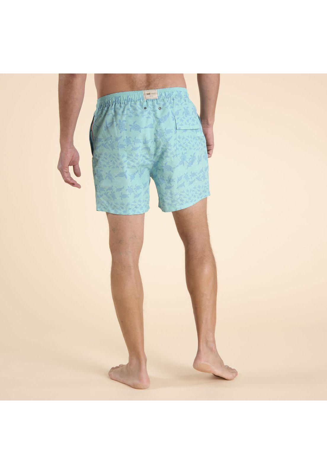 Traje De Baño Hombre Izam Turquesa-2