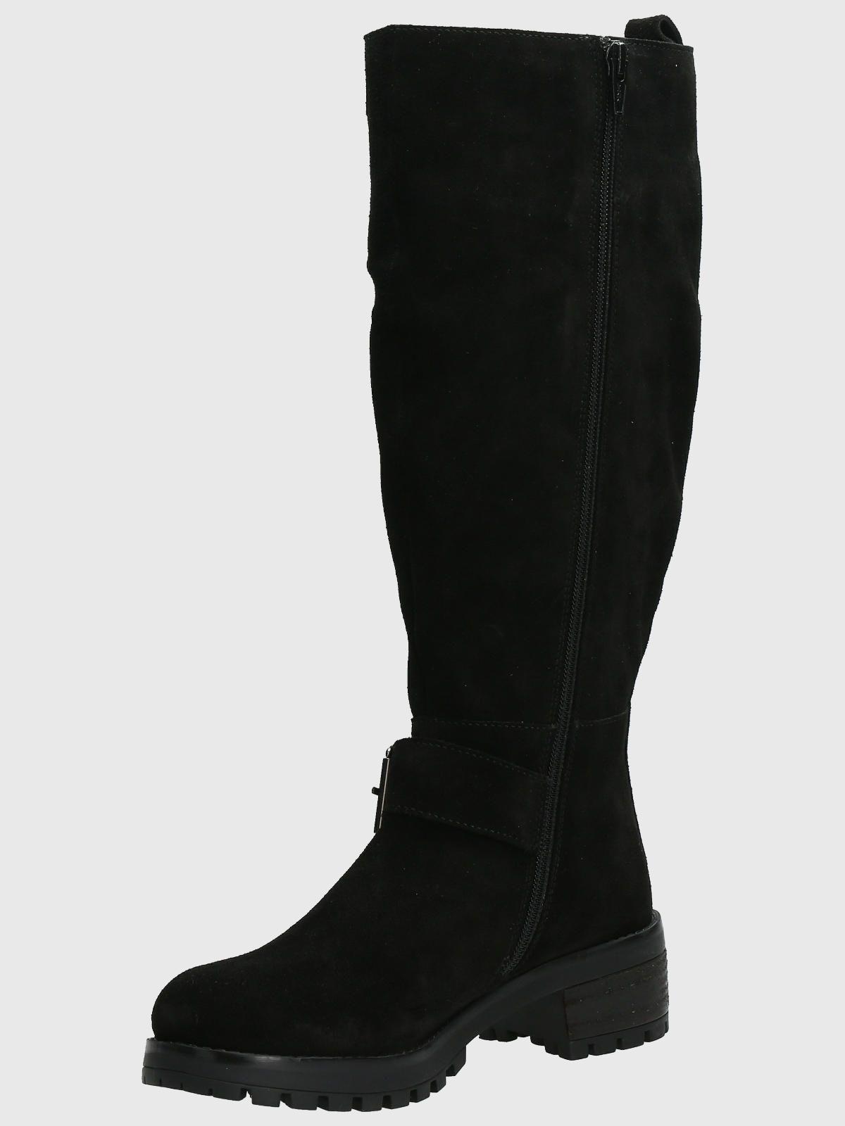 Bota Cuero Mujer Ester Negro-4
