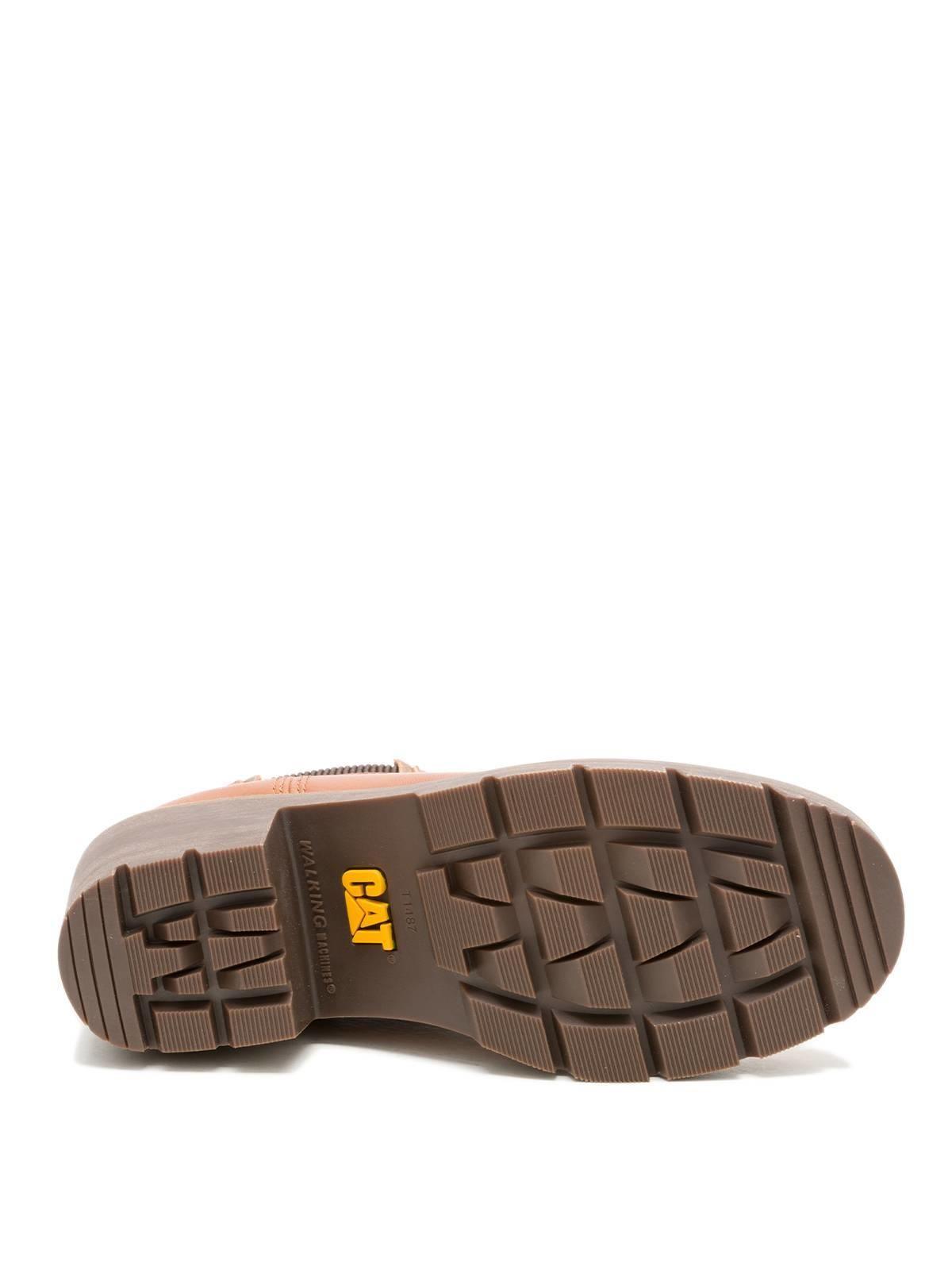 Botin Cuero Mujer Rewrite Chelsea Café Claro-7