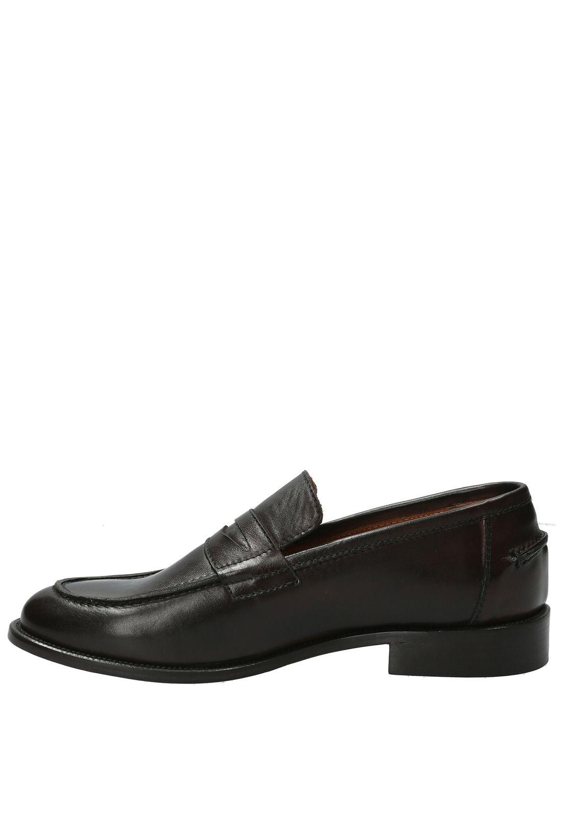 Mocasín Hombre Fornaci Café Oscuro-4