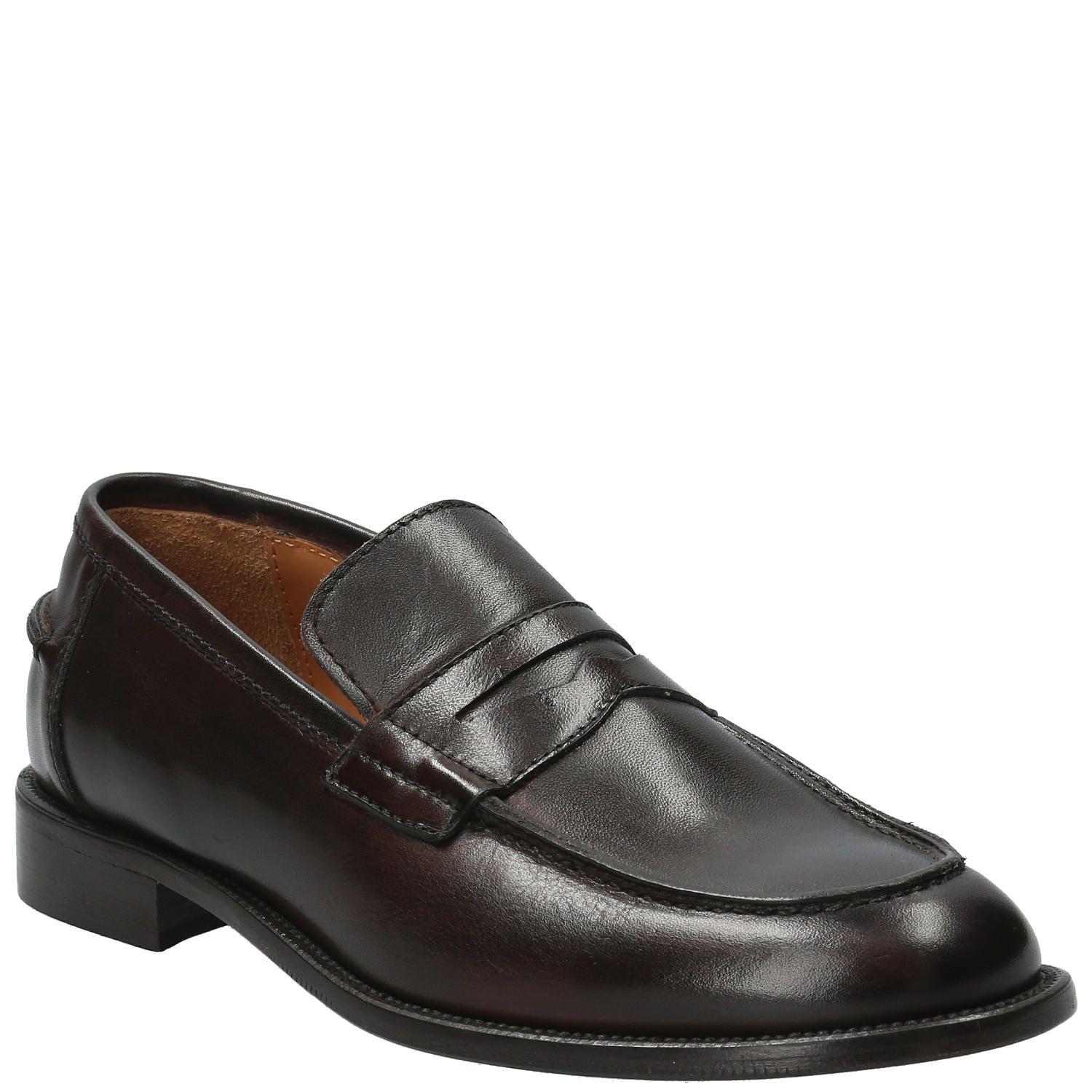 Mocasín Hombre Fornaci Café Oscuro-0