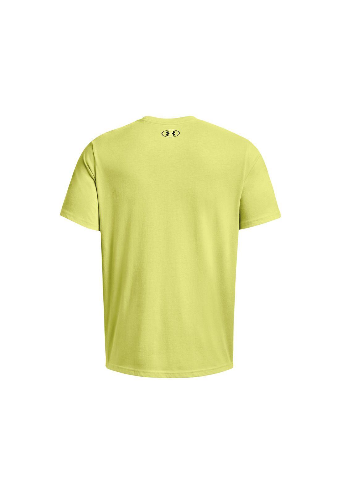 Polera M/C Training Locke Amarillo Hombre-1
