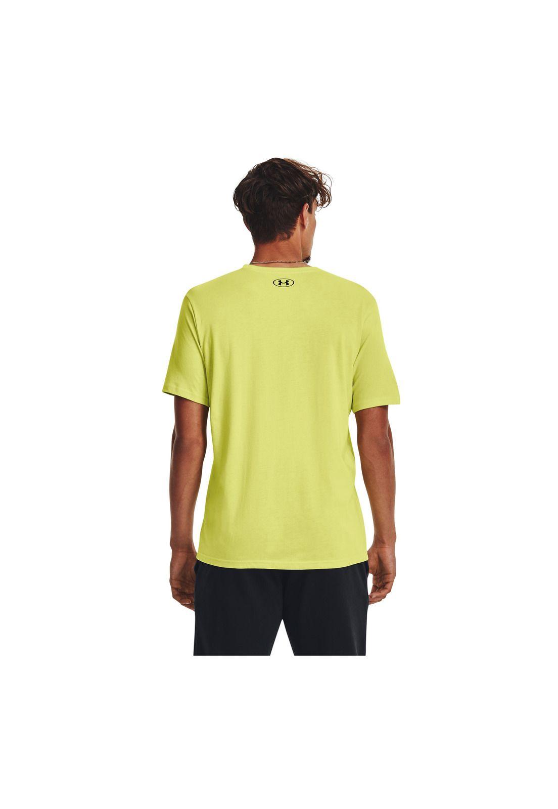 Polera M/C Training Locke Amarillo Hombre-4