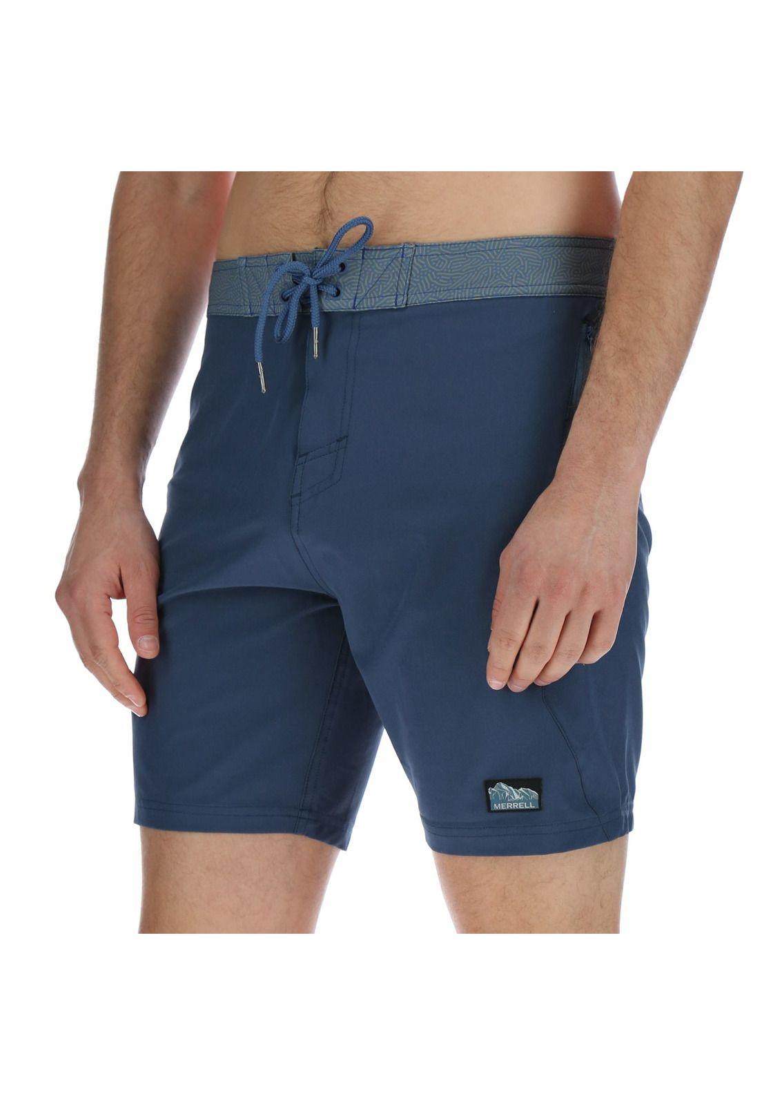 Traje de Baño Hombre BoarShort Hombre azul-1