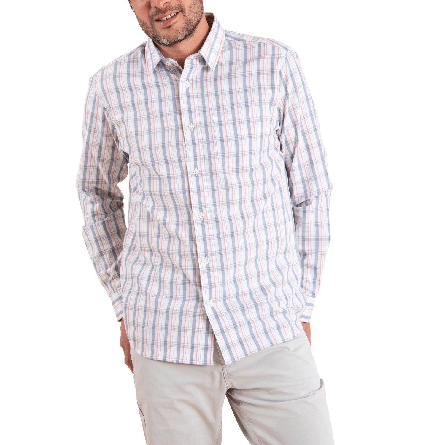 Camisa Algodón Orgánico Hombre Lighter Gris-0