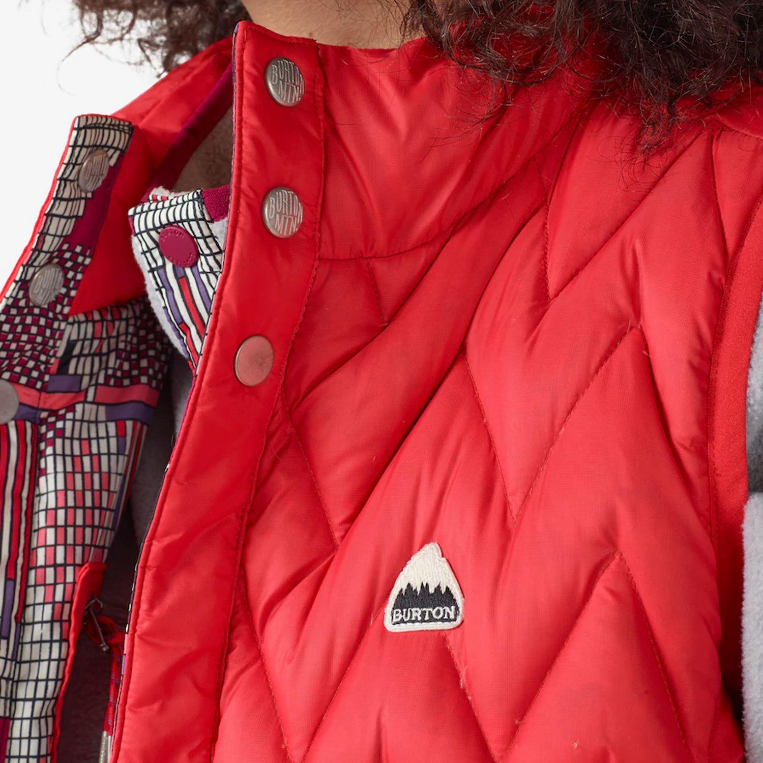 Chaqueta Hella Light Insulator Vest Mujer Rojo Burton-2