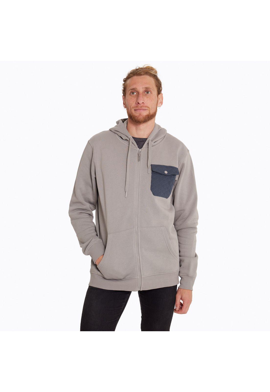 Polerón Hombre Coyote Sweatshirt Gris-0