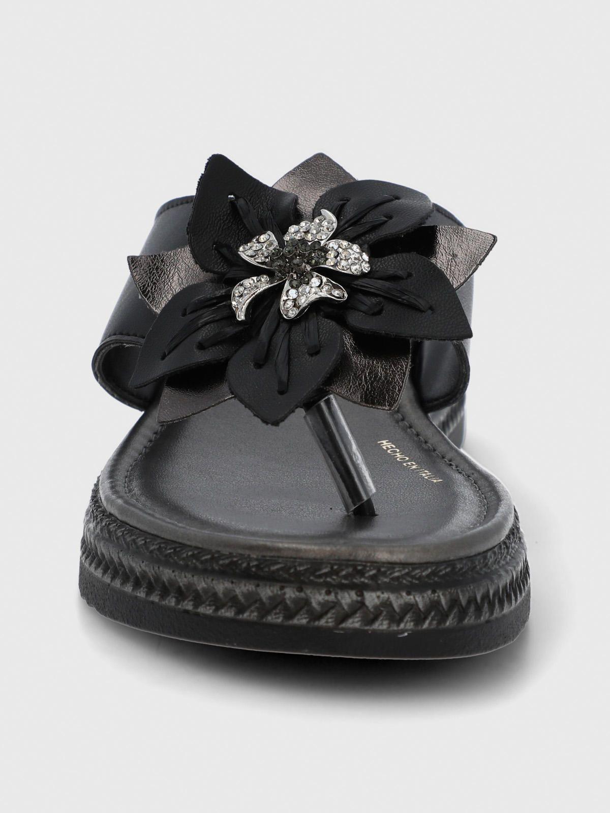 Sandalia Cerutti Mujer Cipressi Negra-4