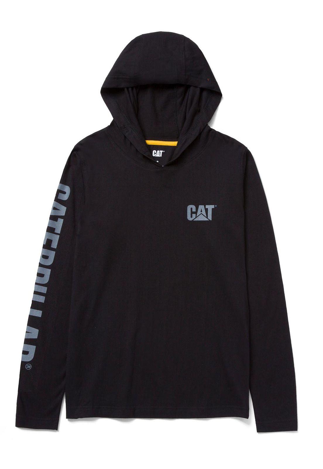 Polera Upf Hooded Banner Mujer Negra-0