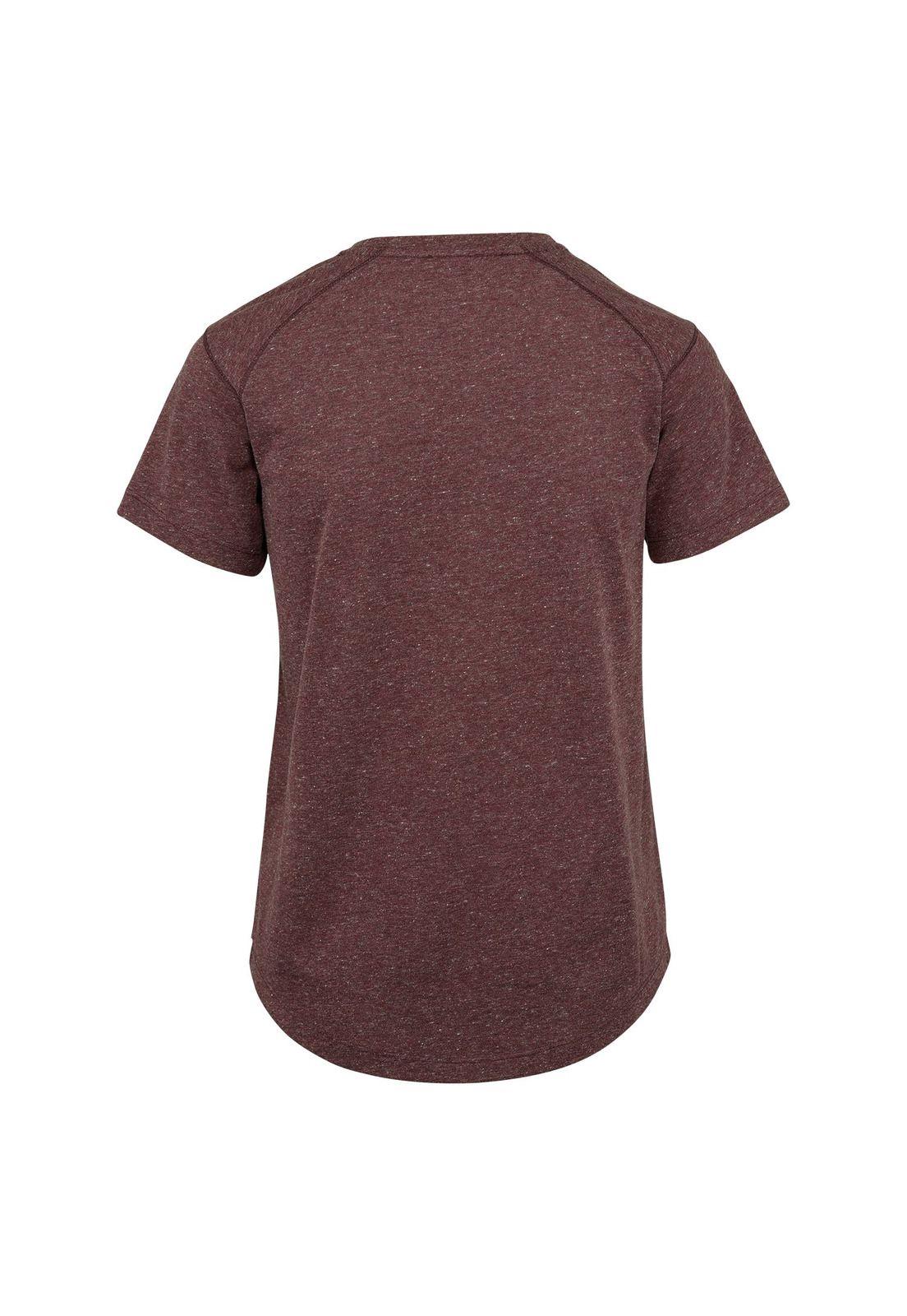 Polera Mujer M/C Trailhead Ss Guinda-1
