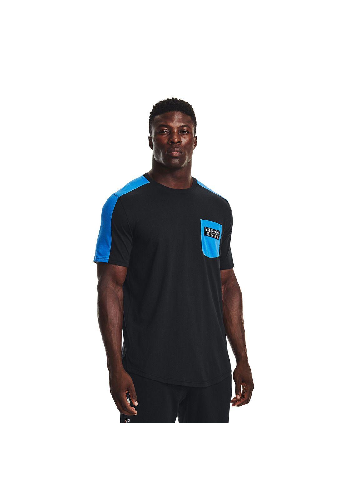 Polera Hombre Pocket Tee Negro-2