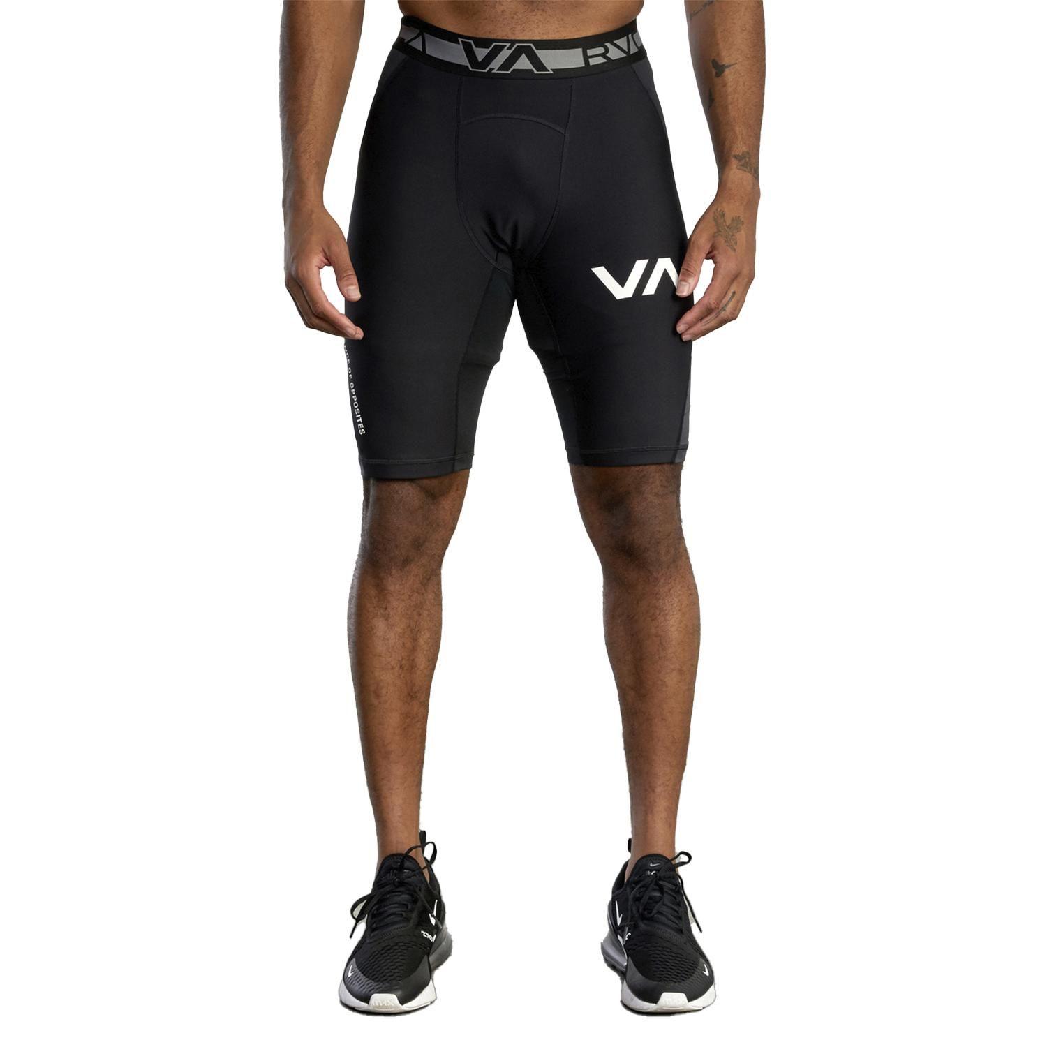 Short Deportivo Hombre Compression 18.5" Negro-0