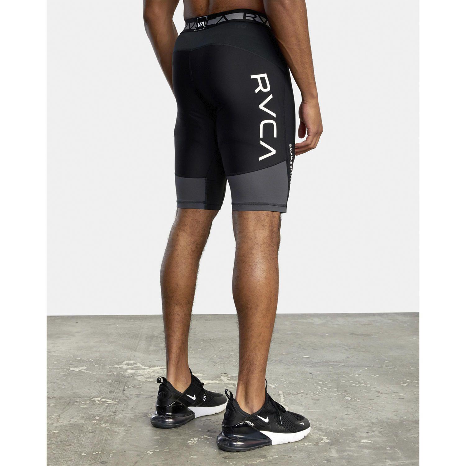 Short Deportivo Hombre Compression 18.5" Negro-4