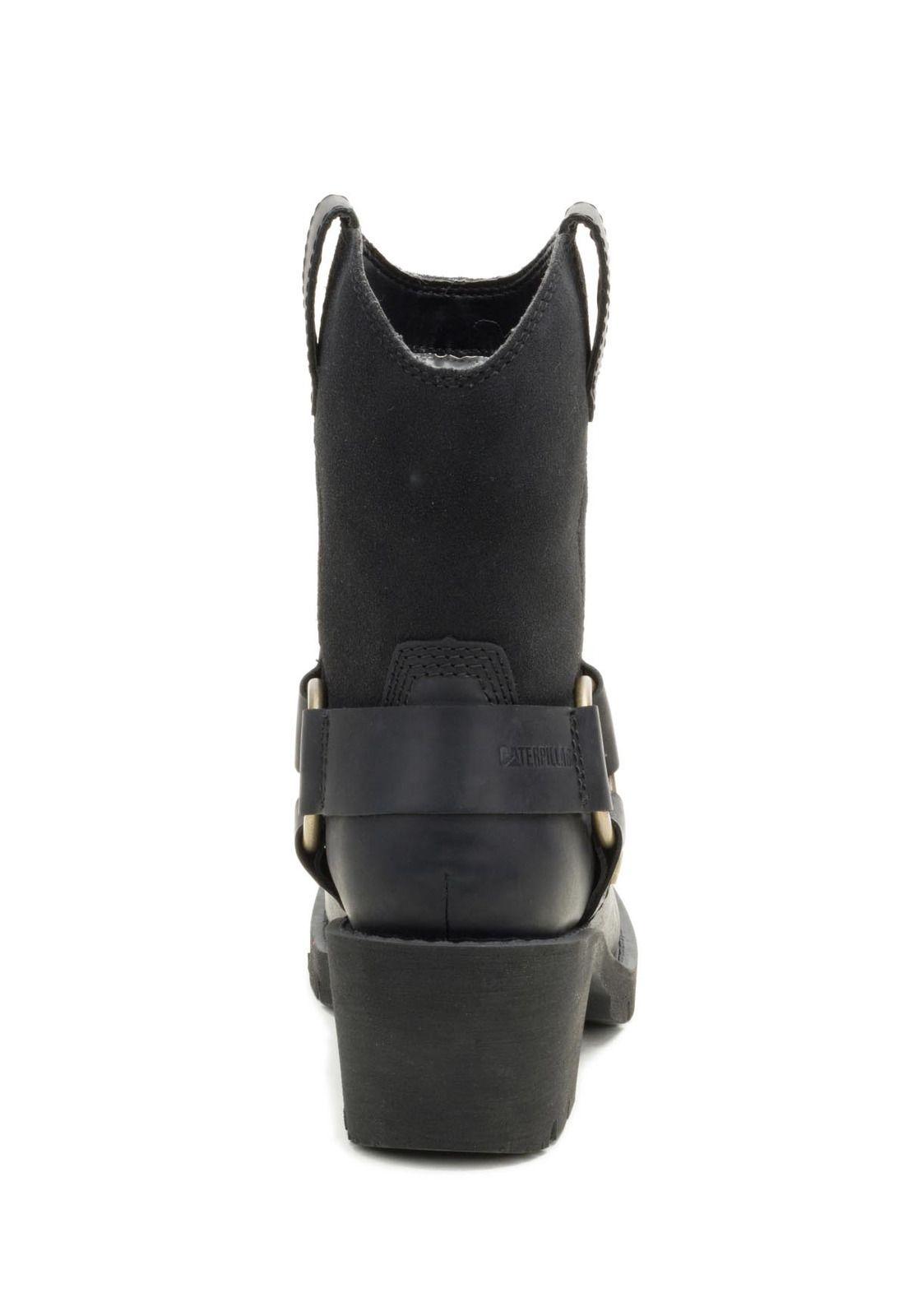 Bota Cuero Rewrite Harness Mujer Negra-5
