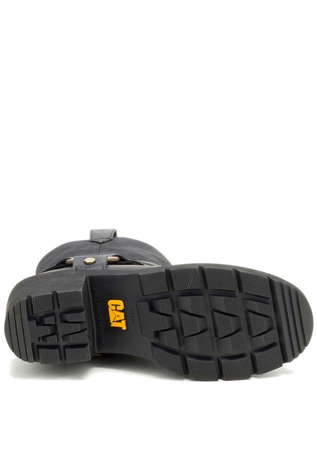 Bota Cuero Rewrite Harness Mujer Negra-6