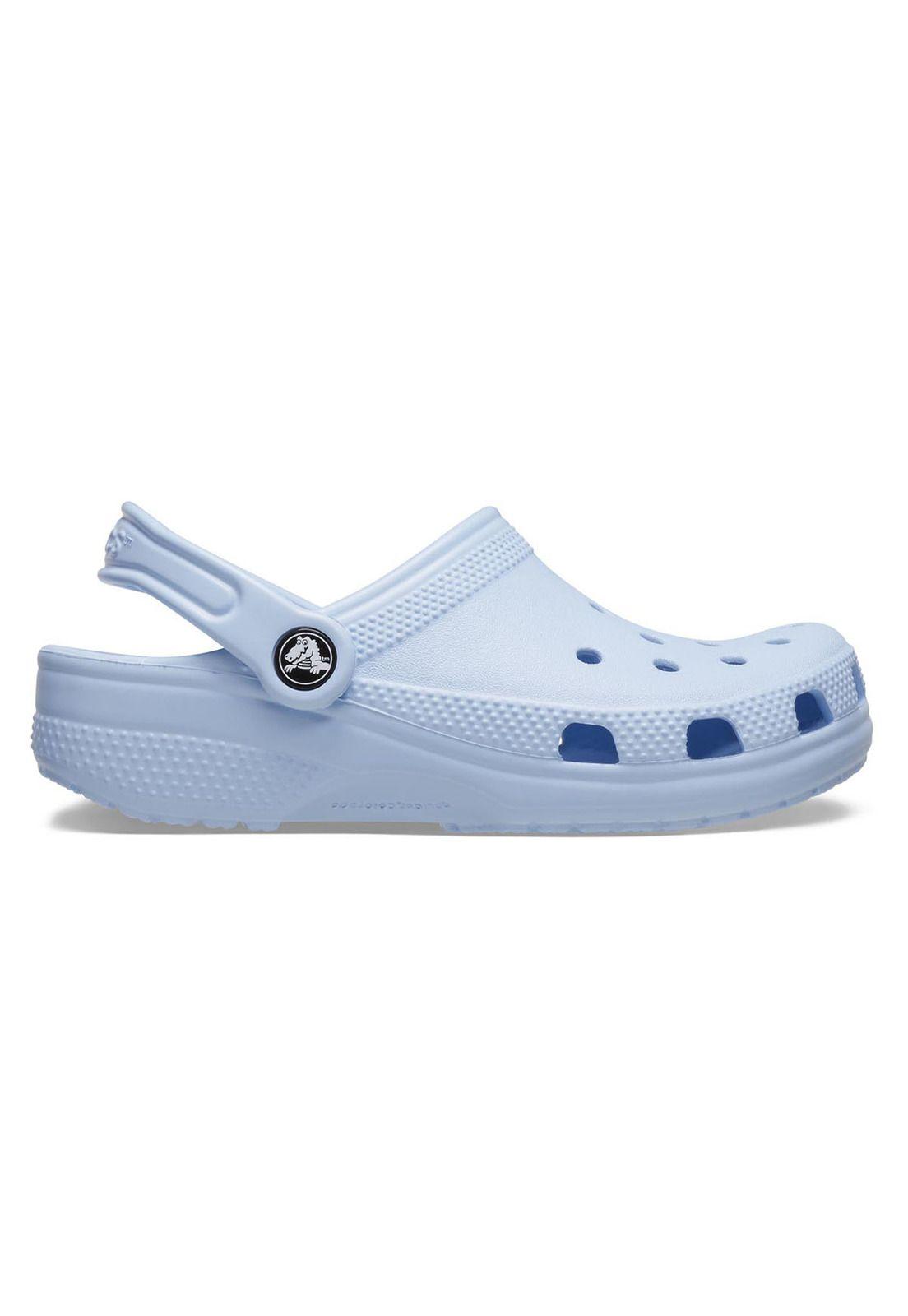 Zueco Crocs Niño Classic Clog K Celeste-0