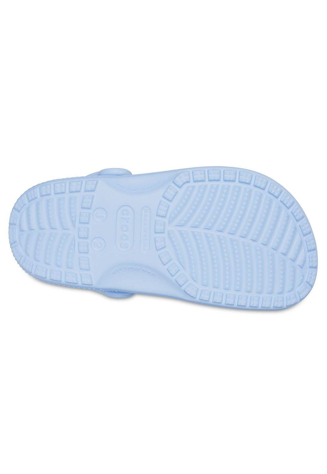 Zueco Crocs Niño Classic Clog K Celeste-5