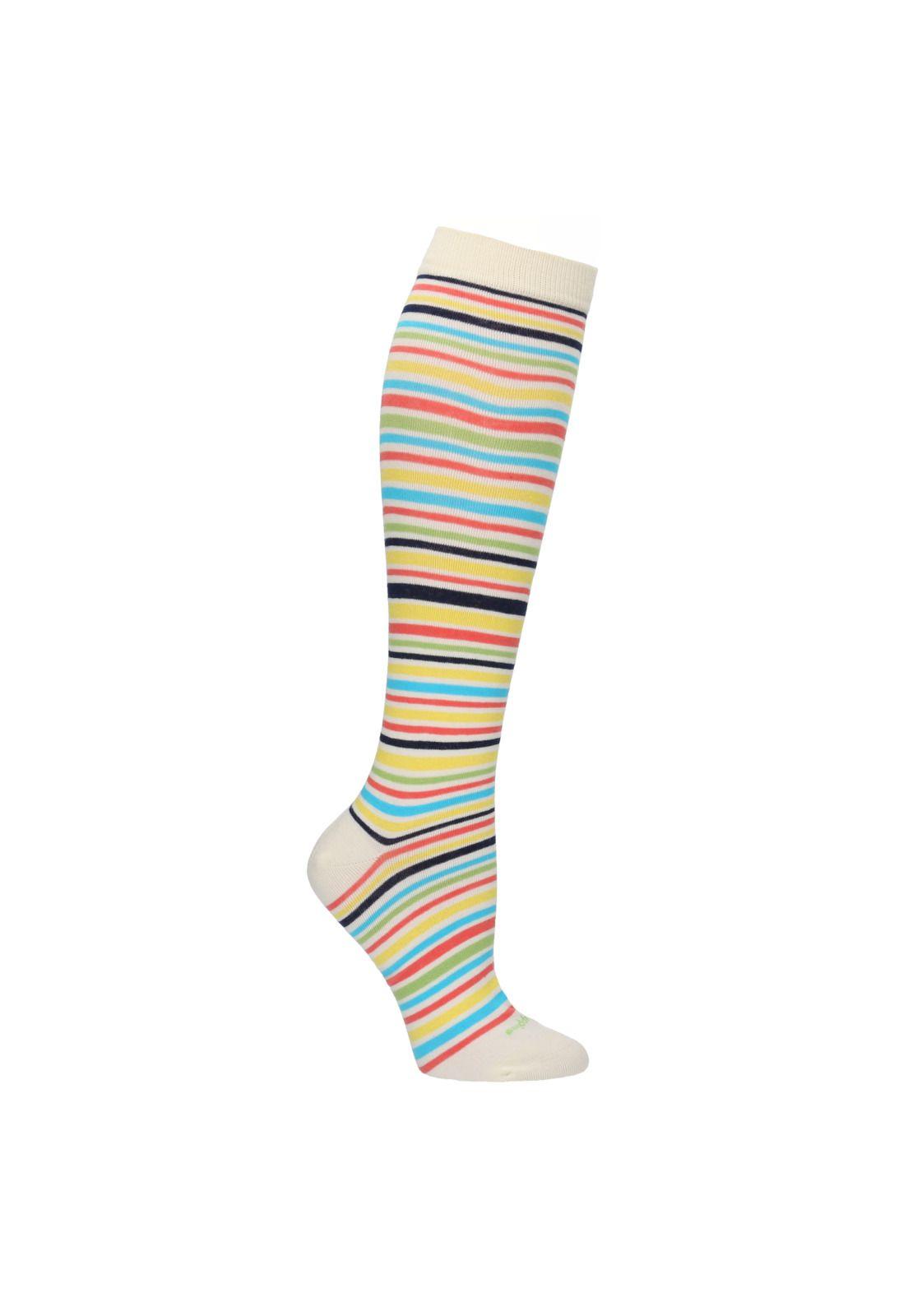 Calcetín Algodón Mujer Kh Stripes Multi-0