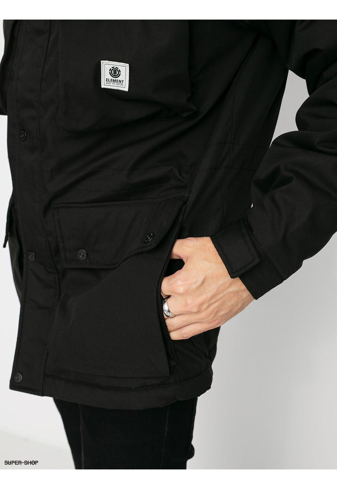 Parka Mountain Negro Hombre Element-1