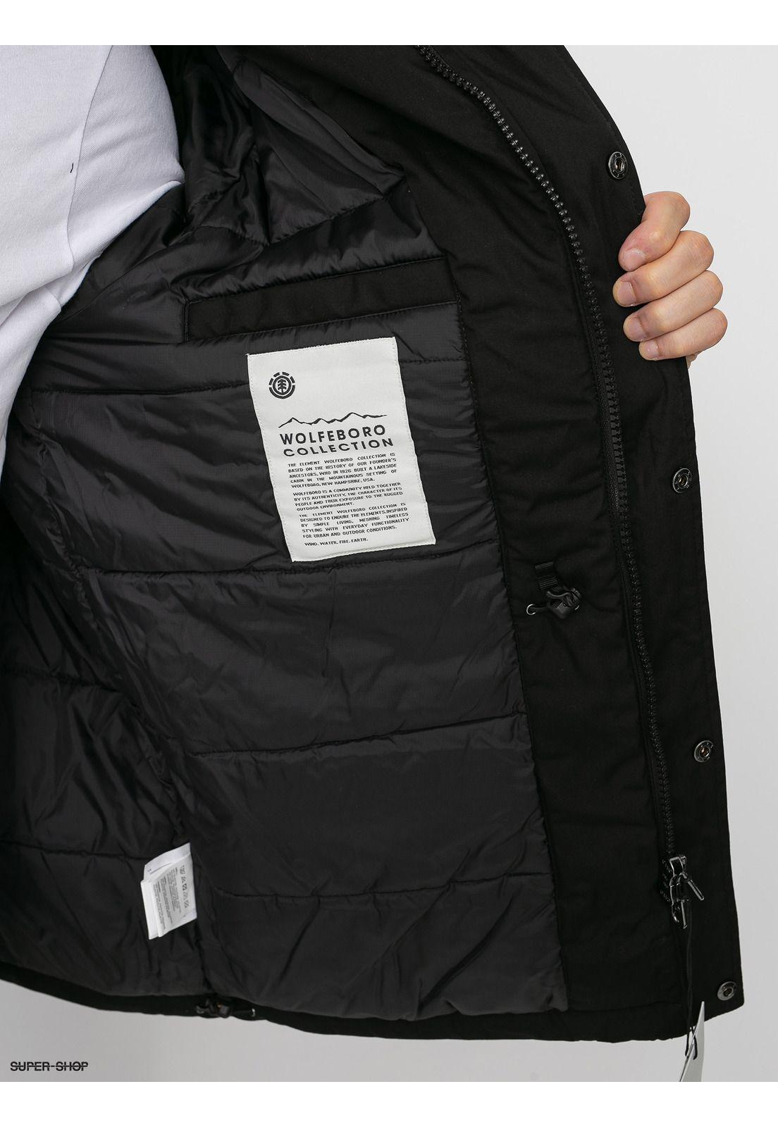 Parka Mountain Negro Hombre Element-2