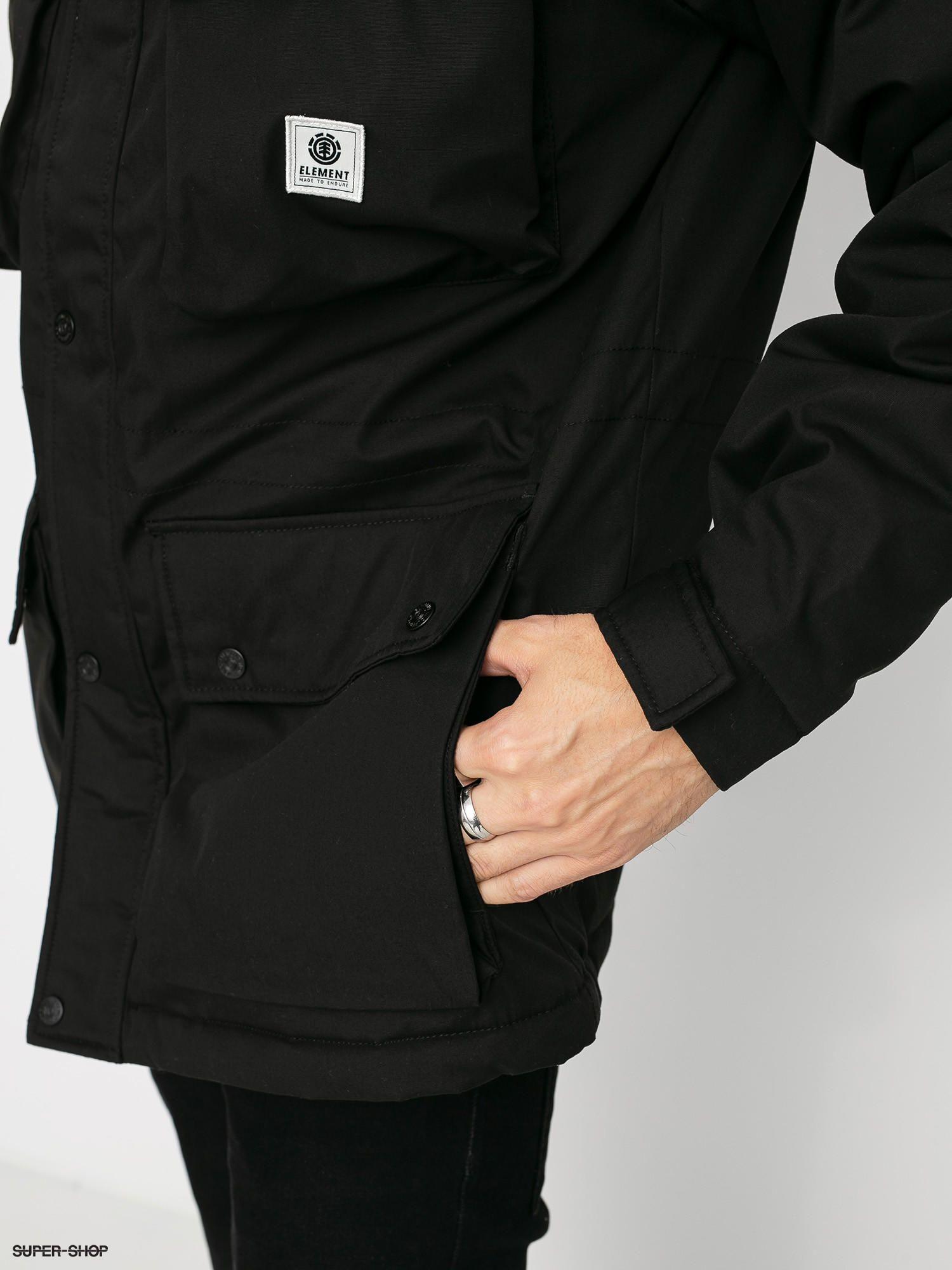 Parka Mountain Negro Hombre Element-1
