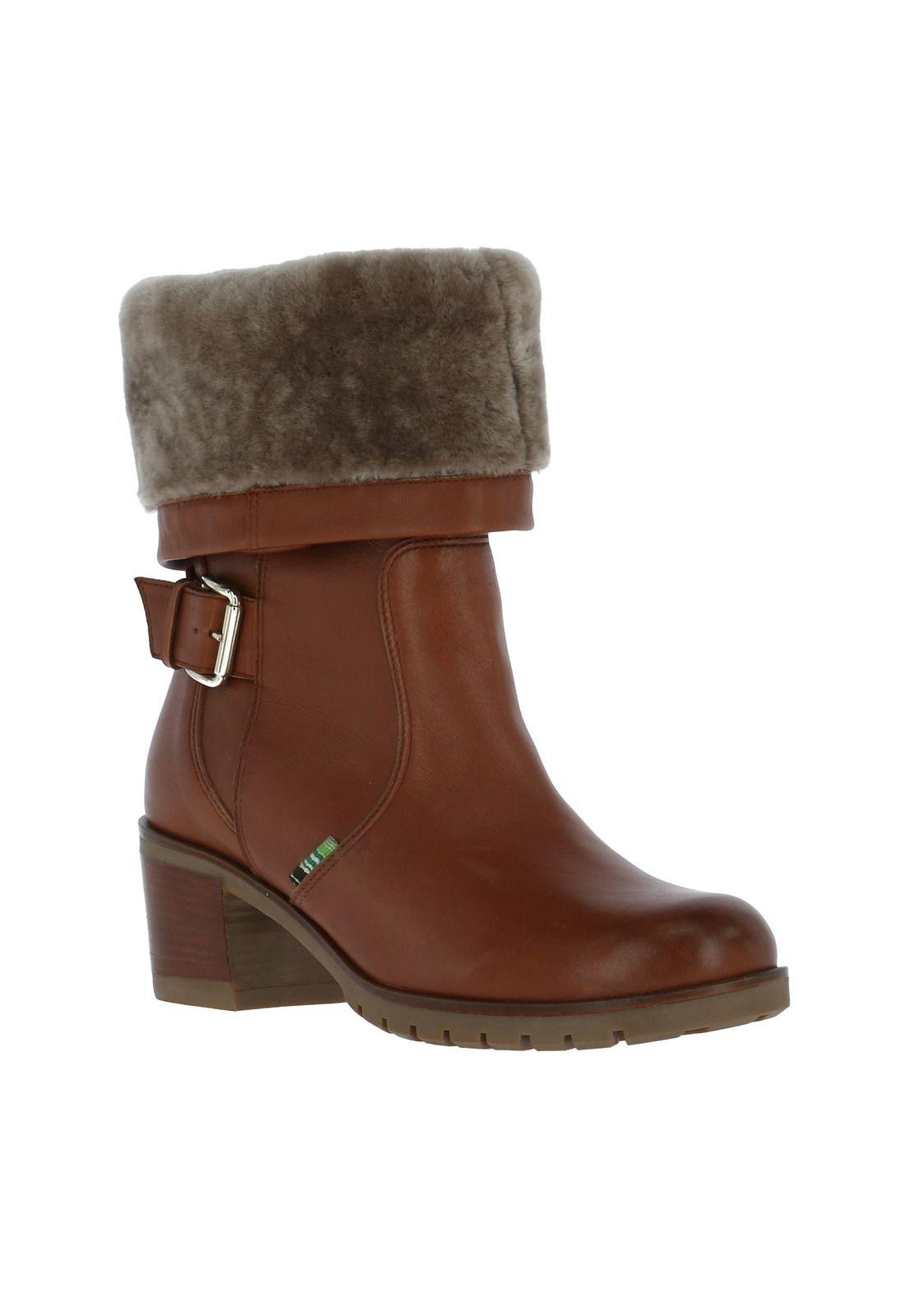 Botin Cuero Norway Café Mujer Rockford-0