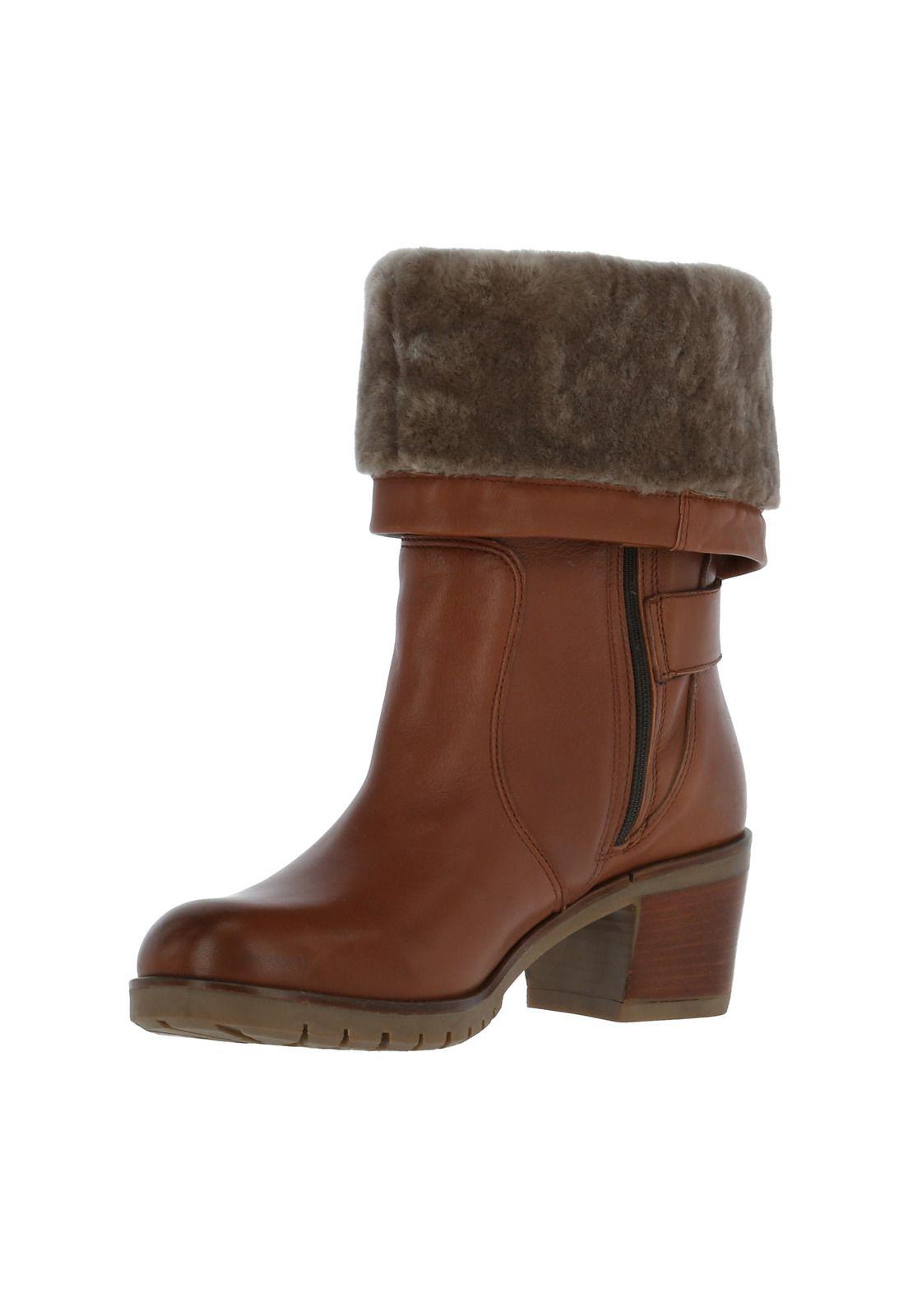 Botin Cuero Norway Café Mujer Rockford-1