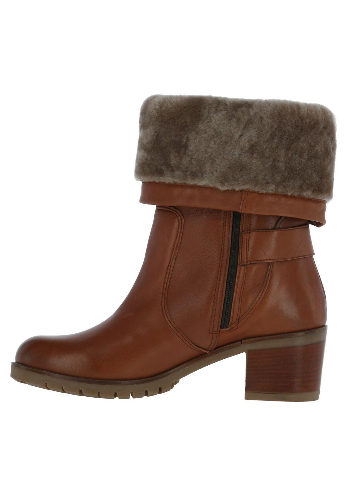 Botin Cuero Norway Café Mujer Rockford-3