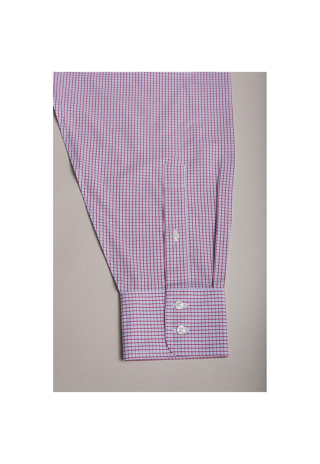 Camisa Libre De Arrugas Blanca Hombre-2