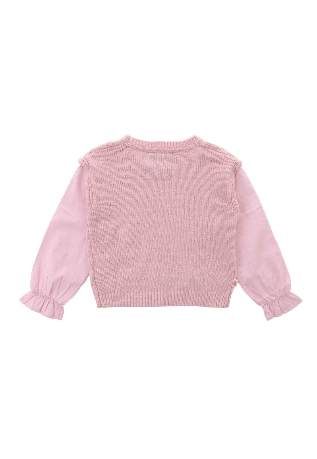 Chaleco Niña Fiore Rosado-6