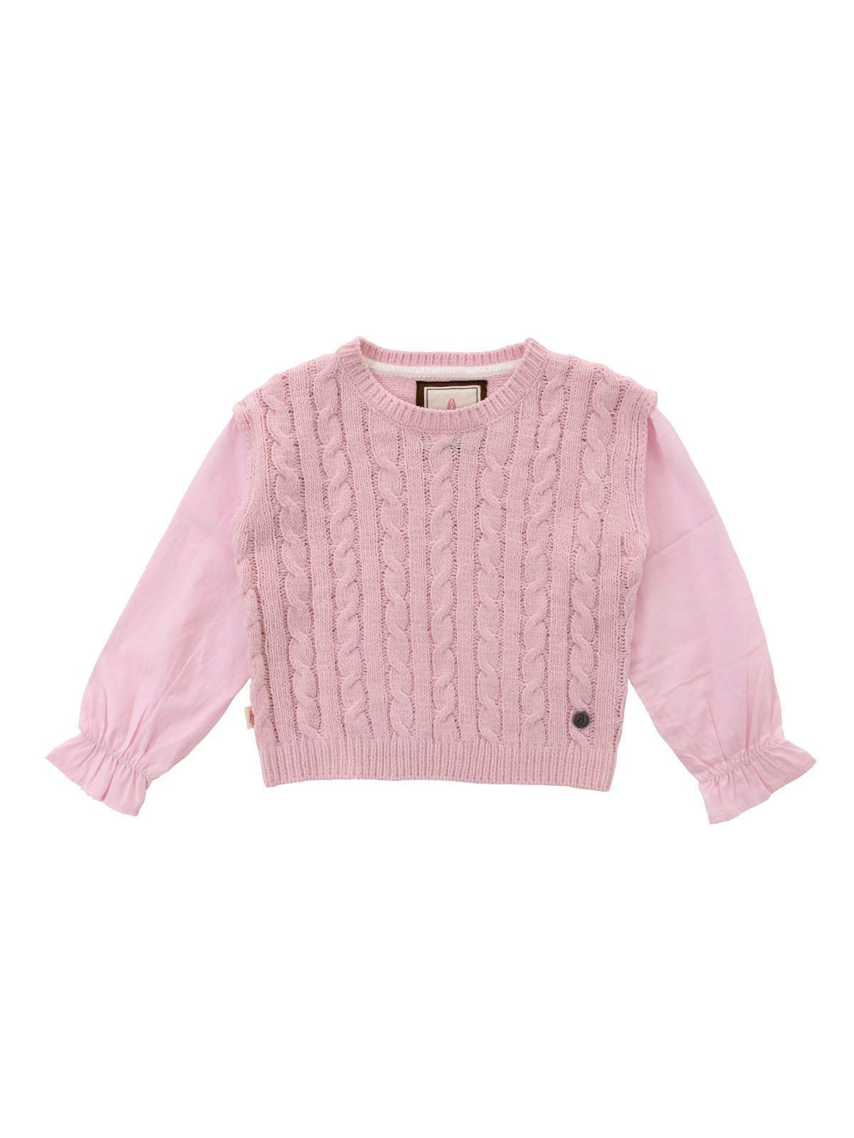 Chaleco Niña Fiore Rosado-0