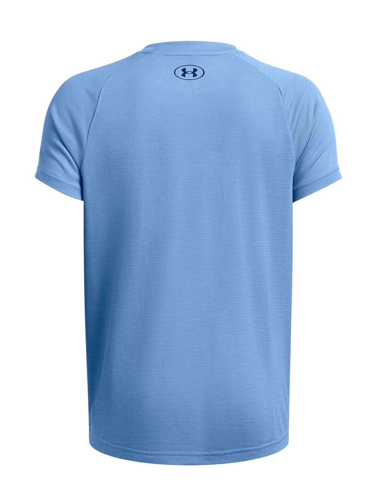 Polera manga corta UA Tech niño Azul-1